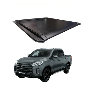 Tapa de cubierta Tonneau a medida para camioneta <span class=keywords><strong>SsangYong</strong></span> Musso, cubierta de persiana enrollable de aluminio, cubierta de cama impermeable - Product Image 2