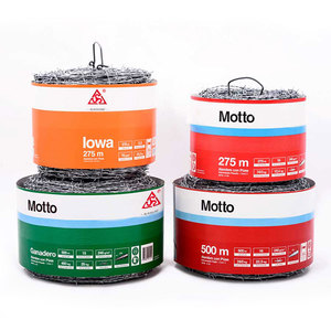 <span class=keywords><strong>รั้ว</strong></span>ตาข่ายลวด15 16มม. 275ม. 500ม. rollos de alambre de puas galvanizado calibre - Product Image 2