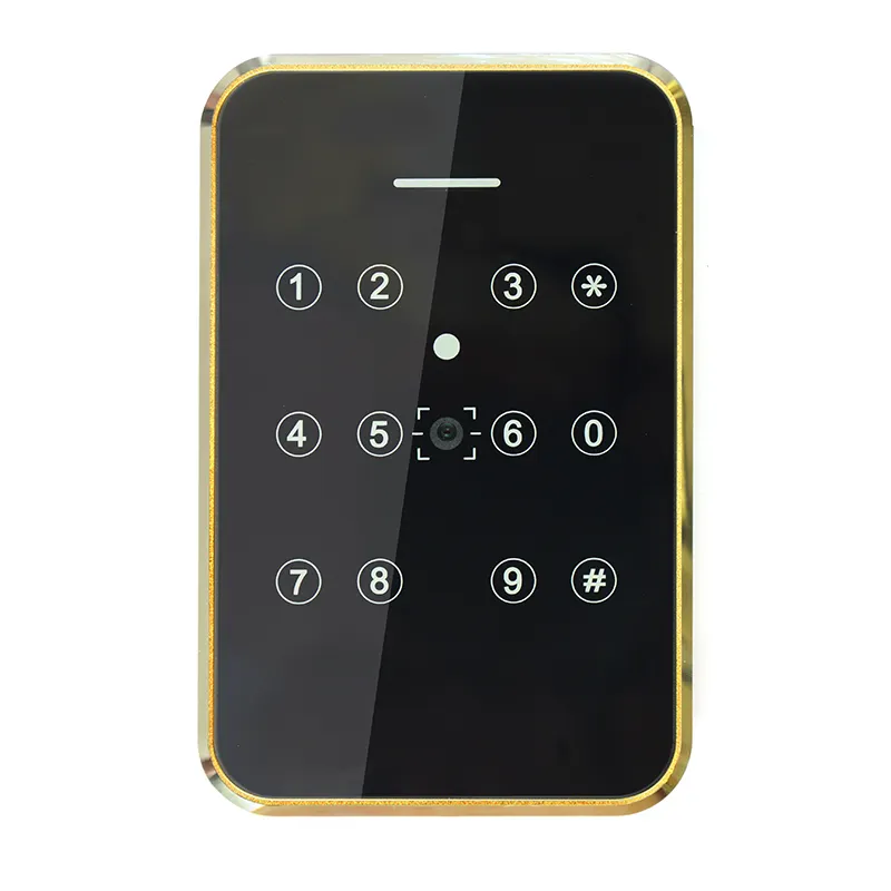 Pembaca QR HF RFID 13.56 MHZ NFC dan kata sandi Bluetooth pembaca kartu kontrol akses pintu terlaris