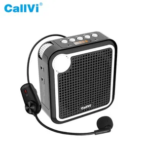 CallVi V-319 المحمولة تسجيل صوتي MP3 لاعب مكبر الصوت مضخم صوت