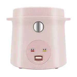 Full Plastic 0.6L 0.8L 1.0L Baby Mini Electric Rice Cooker Mini For Company Factory Gift