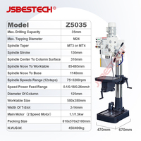 Machine de perçage verticale polyvalente MT3/MT4 pour les industries de la quincaillerie
