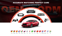 Kits de carrosserie large en fibre de verre YIYANG, pare-chocs avant sport, pare-chocs arrière OE 52119-03901 pour Toyota Corolla 2017