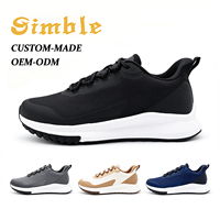 Nouvelle Arrivée Chaussures de Marche Quotidiennes pour Hommes Style Décontracté en Tissu Respirant Personnalisé Antidérapantes
