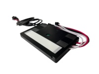 Interrupteur tactile CCT 4 touches 24V avec affichage de l'heure et fonction anti-buée pour système de miroir LED