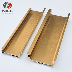 Tiradores LED minimalistas para armarios de cocina, perfil de aluminio en forma de U gratuito para cajones de tocador medio inferior, dormitorio, hoteles - Product Image 1