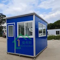 Portable Outdoor Construction Security Guard Sentry Booth