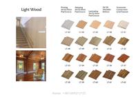 Revêtement cannelé par PVC de panneau de mur pour la déco d'intérieur Panneaux de mur stratifiés ignifuges extérieurs cannelés de PVC de haute résistance 2.9m 3m 30cm