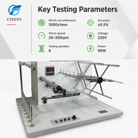 Compteur de fils électronique pour le mesure de la longueur du fil textile, instrument de test, appareil