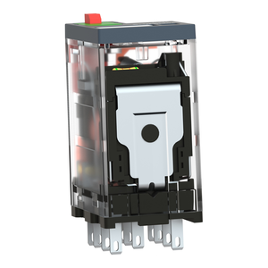 Relé intermedio RXM3AB2P7, relé en miniatura enchufable, relés electromecánicos 10A, 3CO, bloqueable, para pruebas, 230V CA - Product Image 4