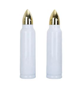 Sublimation 1000Ml Bullet-Shaped Vacuum Stainless Steel <b>Large</b> Capacity Portable Thermal <b>Cup</b> Car <b>Cup</b> Water Bottle Flask - Product Image 1