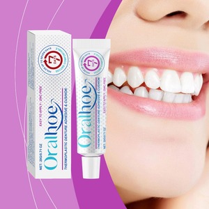Thermoplastic <strong>Denture</strong>-Holding <strong>Adhesive</strong> with Glycerol Cellulose Silica Improves Comfort - Product Image 5