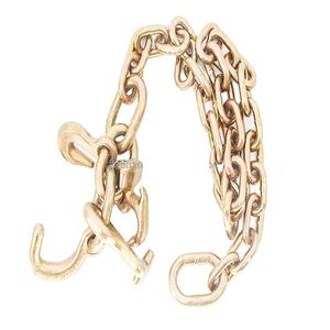 Cheap G70 5/16 "Cadena J Gancho Cadena de remolque Vástago largo T J Cadena en V, Estilo clásico J Gancho y T Ganchos - Product Image 1