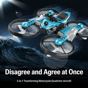 <span class=keywords><strong>Drone</strong></span> RC pliable électrique 2-en-1 pour débutants, 4 canaux, contrôlé par application, caméra HD Wi-Fi, retour automatique en plastique - Product Image 3