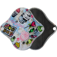 Période Imperméable Menstruel Lavable Culotte Tissu Réutilisable En Bambou Serviette Hygiénique