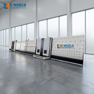 Chaîne de production de verre isolant Eworld 3-20 mm, machine automatique de précision en acier avec contrôle PLC pour verre double/triple Low-E - Product Image 1