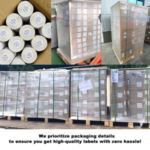 Etiqueta Adhesiva Térmica Directa para Códigos de Barras, Perforada, 50mmX25mm, Etiqueta Térmica para Embalaje 50x25 <span class=keywords><strong>2x1</strong></span> - Product Image 6