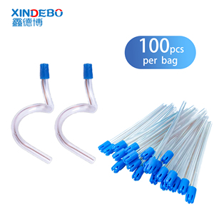 Venta al por mayor Tubo transparente Punta azul Punta de succión dental/Eyector de <span class=keywords><strong>saliva</strong></span> para área dental - Product Image 4