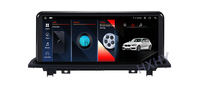 HXHY 10.25/12.3 pouces, écran tactile système Android 13, lecteur multimédia de voiture, radio, Carplay, GPS pour BMW X1 F48 2016-2018