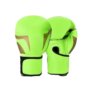 ZHOYA SPORT Low MOQ Logo personalizzato in vera pelle di alta qualità vincente guantoni da boxe professionisti guanti da boxe 16 oz