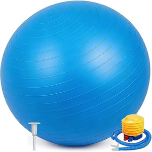 Ballon d'exercice de yoga en PVC de 45 cm, grand, durable, écologique, pour amincissement corporel et équilibre, vente en gros - Product Image 1