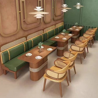Vente d'usine Hot Seller Table ronde Pliante Restaurant Table contemporaine Mobilier moderne en bois Chaise de bureau en bois