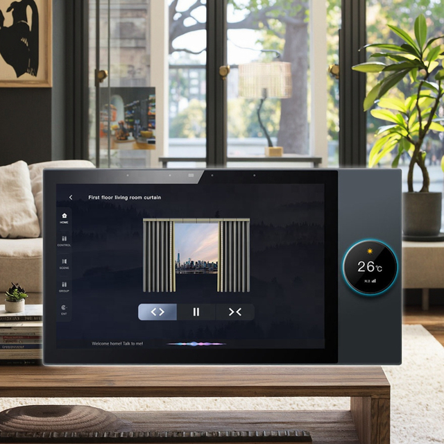 UEMON Smart Home Automation Panel Electric Tuya Zigbee Hub BLE WiFi Touch Screen Voice Control Android Operating System for