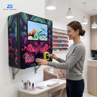 Máquina Expendedora de Pestañas de Pared con Pantalla Táctil de 15.6 Pulgadas, Dispensador de Pestañas Postizas, Pago con Tarjeta, WiFi, 4G, SDK, Compatible con ADA, Salón de Belleza