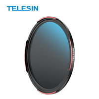 Filtre TELESIN pour téléphone portable et appareil photo, cadre en alliage d'aluminium, verre à haute transmission, filtre ND16 pour smartphone 67 mm
