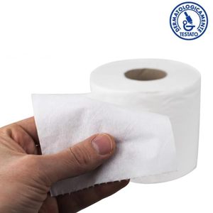 Carta Igienica BulkySoft Classic Compatta, 4 Rotoli, 500 Fogli, 2 Veli, Pura Cellulosa - Product Image 4