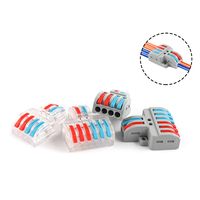 Transformateur de connecteur à prise rapide en gros 4P bornier 2P broches boîtier en nylon de contact en cuivre pour lampes de puissance