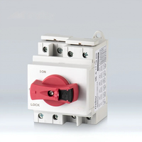 Interrupteur isolateur CC pour panneaux photovoltaïques, montage sur rail DIN, étanche IP66, interrupteur de commande principal pour énergie solaire