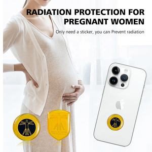 Autocollant de protection EMF en Shungite, autocollant <span class=keywords><strong>anti</strong></span>-rayonnement, bouclier <span class=keywords><strong>anti</strong></span>-rayonnement pour téléphone, autocollants <span class=keywords><strong>anti</strong></span>-rayonnement clignotants - Product Image 5