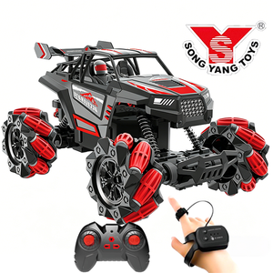 Auto RC 1:14 2.4G per Acrobazie con Spostamento Laterale e Drift a 360 Gradi °   Auto da Corsa Girevole con Spray e Luci, Giocattolo Danzante con Dimostrazione Automatica per Bambini - Product Image 1