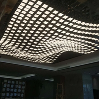 Lámpara Colgante LED de Cristal con Barra Larga Suspendida Multiángulo para Decoración Interior Creativa de Espacios Comerciales y de Catering