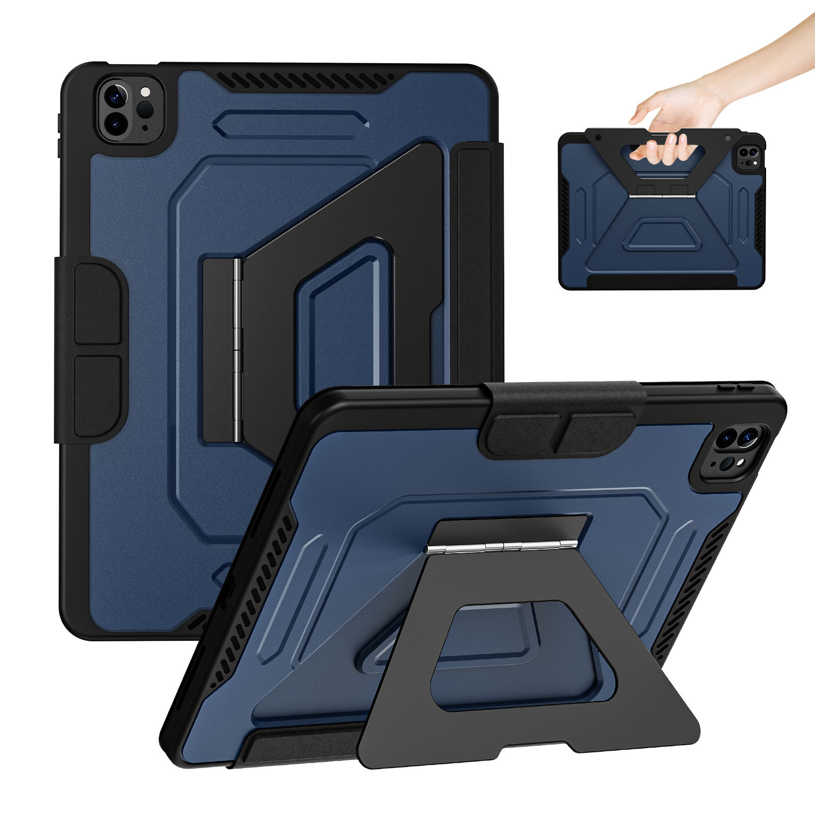 ดำและน้ำเงิน