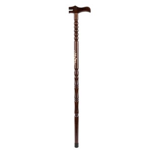 Canne en bois massif Cleye avec tête de dragon, légère, antidérapante, pour la marche des personnes âgées - Product Image 5