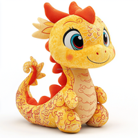 Jouets en peluche personnalisés OEM, poupées en peluche sur mesure, personnalisation de jouets en peluche de dragon de dessin animé