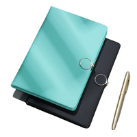 Agenda en cuir personnalisé avec logo promotionnel A5, spirale PVC, pour les notes de réunions d'affaires, cadeau de bureau