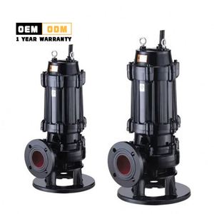 Pompe submersible pour eaux usées série WQ, anti-colmatage, pour le traitement des eaux usées industrielles, le rejet des eaux usées municipales - Product Image 1