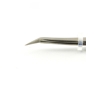 Pincettes pointues en acier inoxydable Mjp-16-12, antistatiques de précision, pour la transplantation des cils et la beauté - Product Image 1