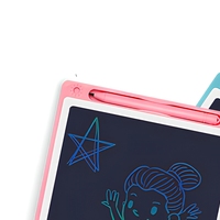 Tablette d'écriture LCD pour enfants, tableau à gribouiller électronique, bloc de dessin réutilisable, tableau de messages pour l'école et cadeau