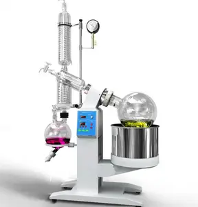 YUHUA-Destilador de vapor de laboratorio químico industrial, vidrio, evaporador rotativo de 10l, juego de 20l