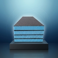 Panneau de support en mousse XPS LUX, noyau en mousse XPS, résistance à la compression de 300-400 kPa, ignifugité B1/B2, garantie 5 ans pour salle de bain