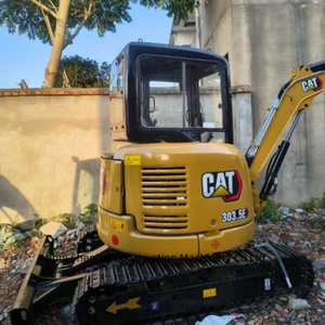 Mini-excavatrice d'occasion CAT 303.5E, CAT302, CAT302.5, CAT303, hydraulique sur chenilles, 3 tonnes, moteur PLC, matériel d'occasion - Product Image 3