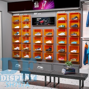 Kệ Trưng Bày Giày Nổi Để Treo Tường Hộp Trưng Bày Giày Acrylic Cá Tính Hộp Trưng Bày Giày - Product Image 3