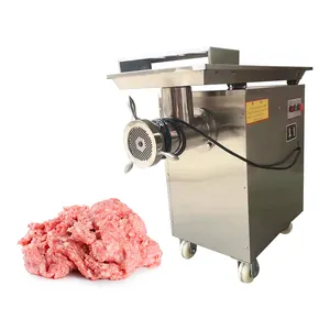 stainless steel cutting grinder machine meat mincer grinder machine meat pie industrial fresh meat mincer