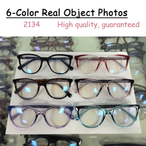 Gafas XINLI2134 con Estampado Animal para Mujer, Irrompibles, de TR90, Elegantes, en Rojo, Rosa, Morado y Azul, para Computadora, Lectura y Luz Azul - Product Image 6