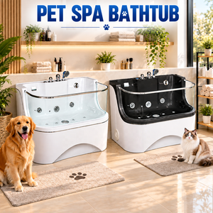 Baignoire pour animaux de compagnie à usage domestique avec système d'ozone pour salon de toilettage professionnel pour animaux - Product Image 1