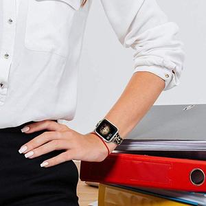 Léopard <span class=keywords><strong>Bracelet</strong></span> de Montre Pour <span class=keywords><strong>Apple</strong></span> Montre 38/40/42/44mm pour hommes et femmes sport <span class=keywords><strong>bracelet</strong></span> interchangeable pour iWatch 5-1 - Product Image 2